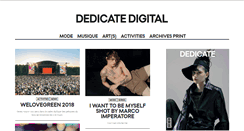 Desktop Screenshot of dedicatedigital.com